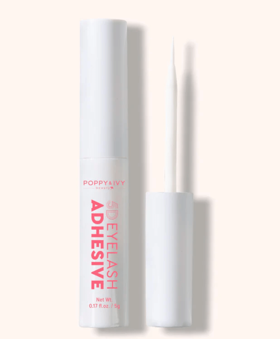 Poppy & Ivy 5D Eyelash Brush Adhesive Fast Drying - 5g - Beauty Exchange Beauty Supply