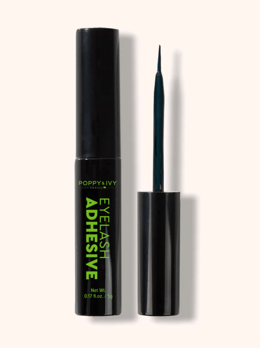 Poppy & Ivy Brush Lash Adhesive Black & Clear - 5g - Beauty Exchange Beauty Supply