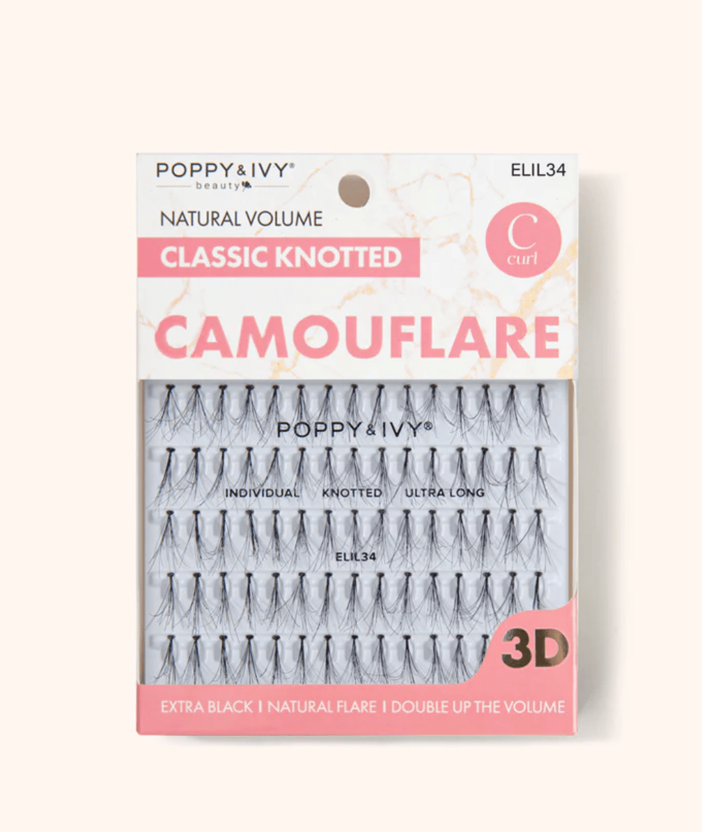 Poppy & Ivy Camouflage Classic Individual Lashes – C Curl - Beauty Exchange Beauty Supply