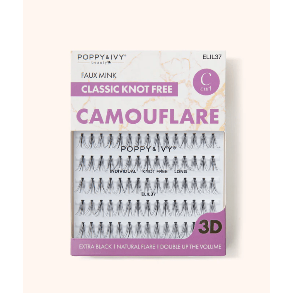Poppy & Ivy Camouflage Classic Individual Lashes – C Curl - Beauty Exchange Beauty Supply