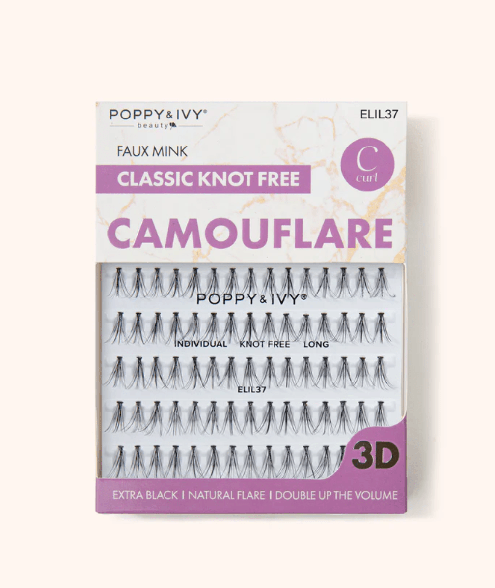 Poppy & Ivy Camouflage Classic Individual Lashes – C Curl - Beauty Exchange Beauty Supply
