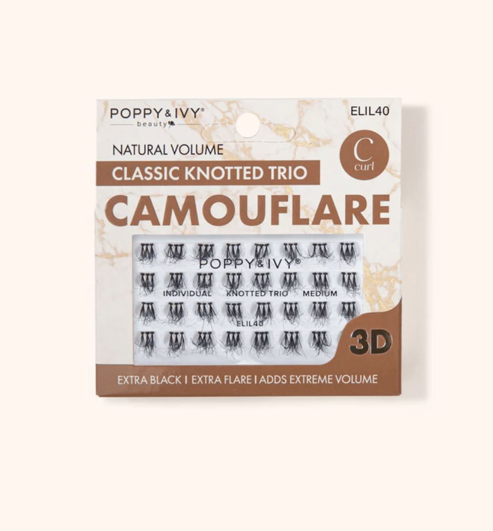 Poppy & Ivy Camouflage Classic Individual Lashes – C Curl - Beauty Exchange Beauty Supply