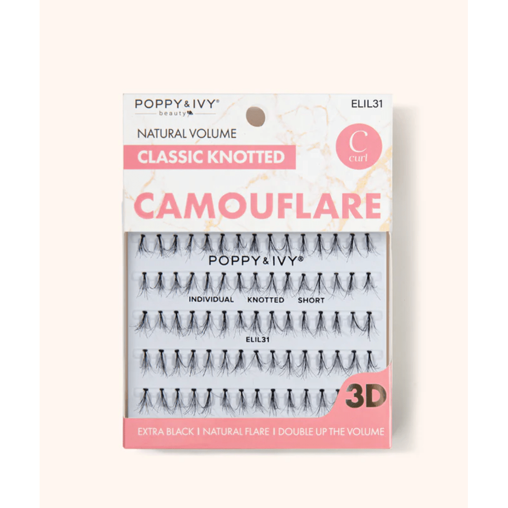 Poppy & Ivy Camouflage Classic Individual Lashes – C Curl - Beauty Exchange Beauty Supply