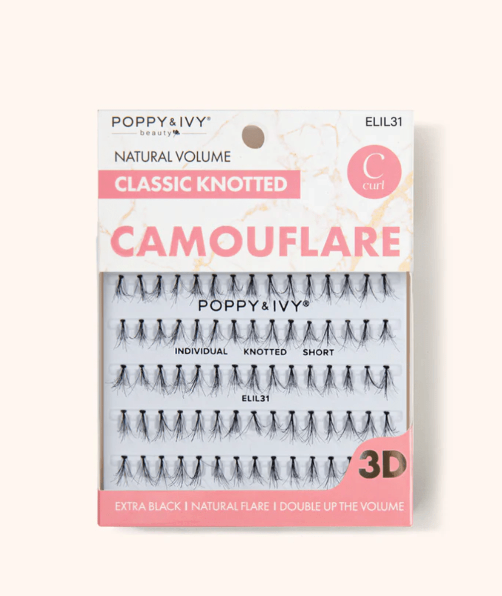 Poppy & Ivy Camouflage Classic Individual Lashes – C Curl - Beauty Exchange Beauty Supply