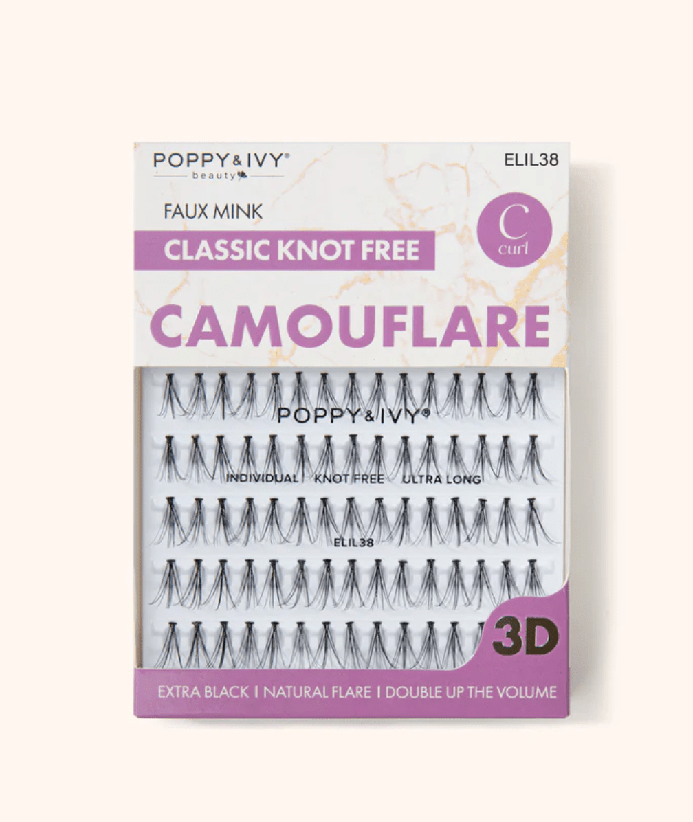 Poppy & Ivy Camouflage Classic Individual Lashes – C Curl - Beauty Exchange Beauty Supply