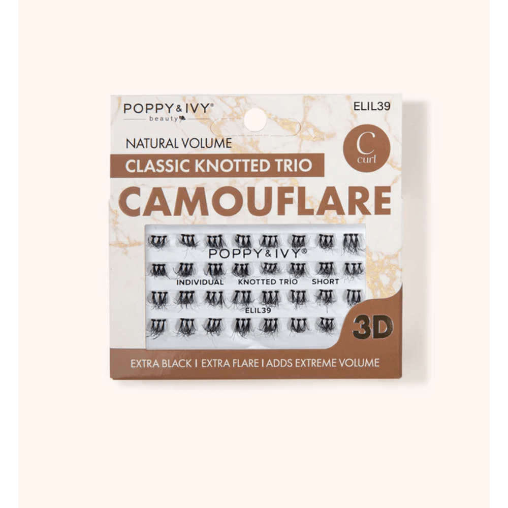 Poppy & Ivy Camouflage Classic Individual Lashes – C Curl - Beauty Exchange Beauty Supply
