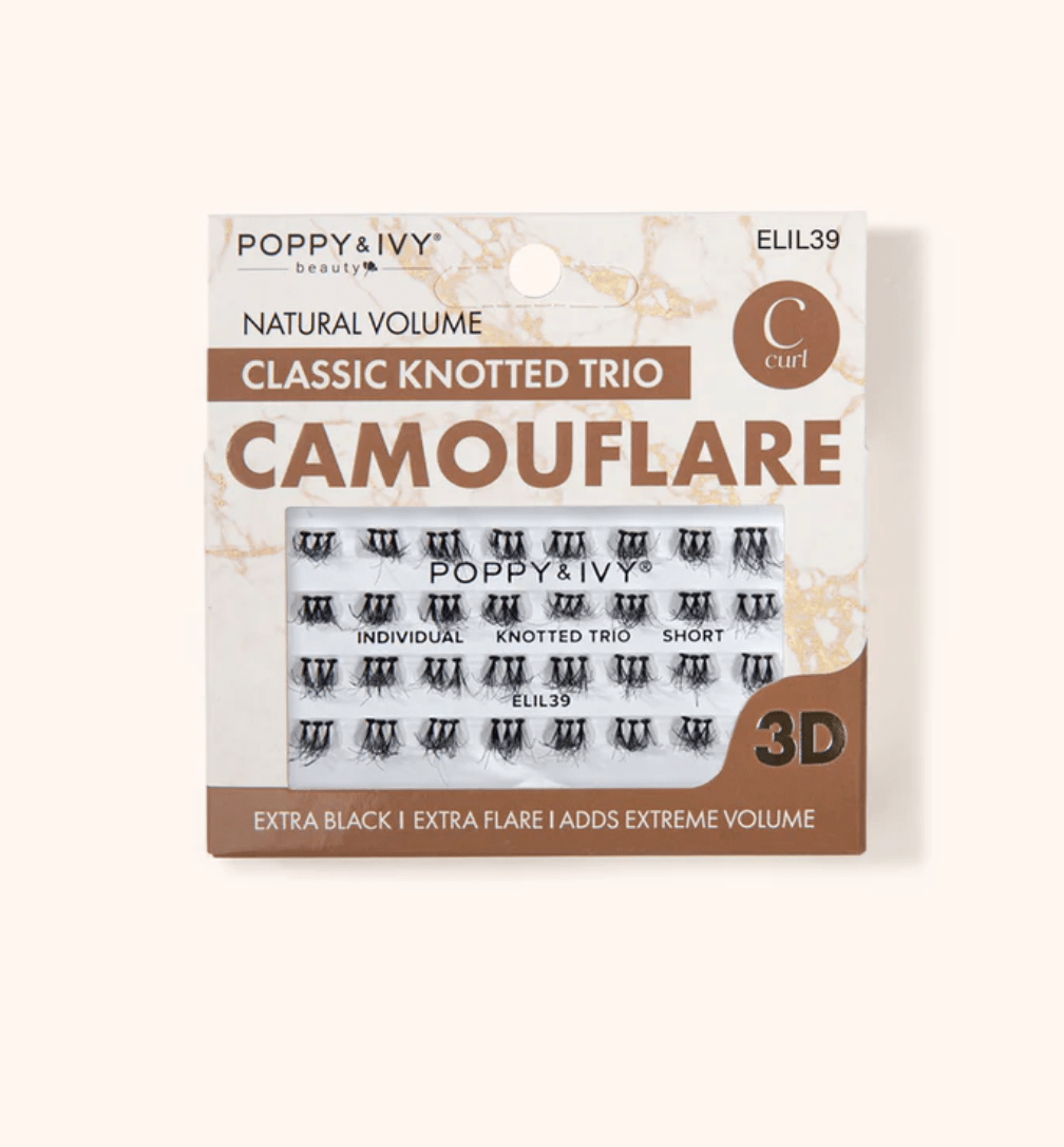 Poppy & Ivy Camouflage Classic Individual Lashes – C Curl - Beauty Exchange Beauty Supply