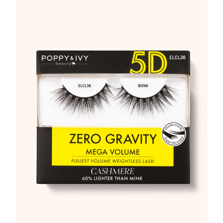 Poppy & Ivy Cashmere Zero Gravity Lash - Darkest Matte - Beauty Exchange Beauty Supply
