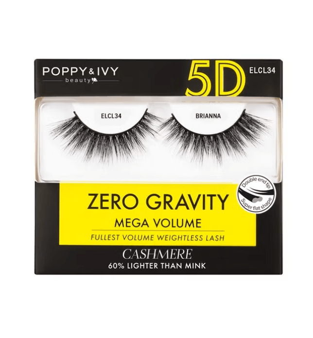 Poppy & Ivy Cashmere Zero Gravity Lash - Darkest Matte - Beauty Exchange Beauty Supply