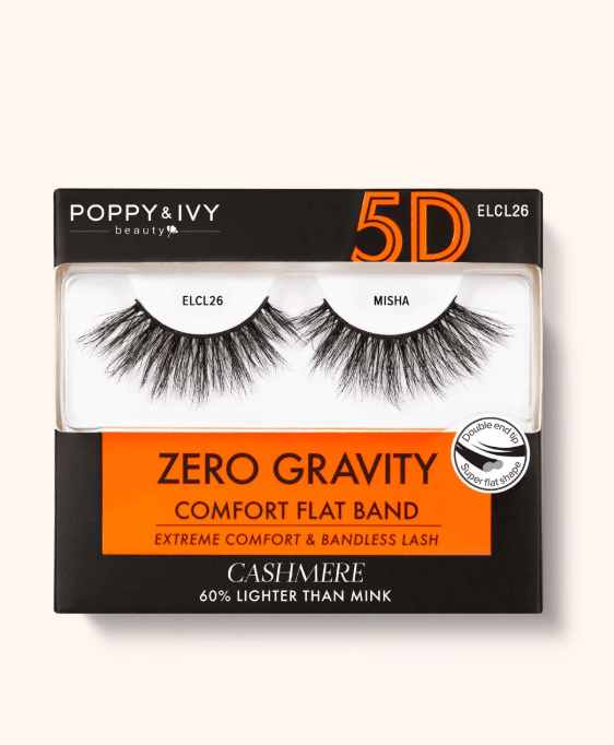 Poppy & Ivy Cashmere Zero Gravity Lash - Darkest Matte - Beauty Exchange Beauty Supply