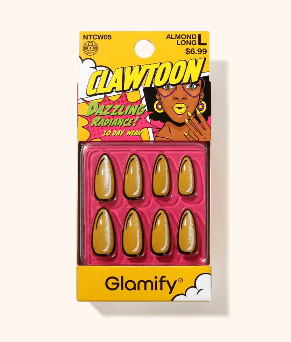 Poppy & Ivy Clawtoon Press On Nails – Almond Long - Beauty Exchange Beauty Supply