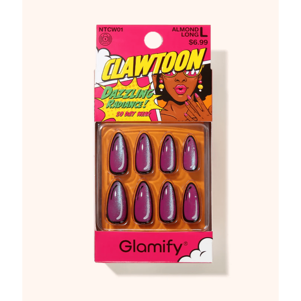 Poppy & Ivy Clawtoon Press On Nails – Almond Long - Beauty Exchange Beauty Supply