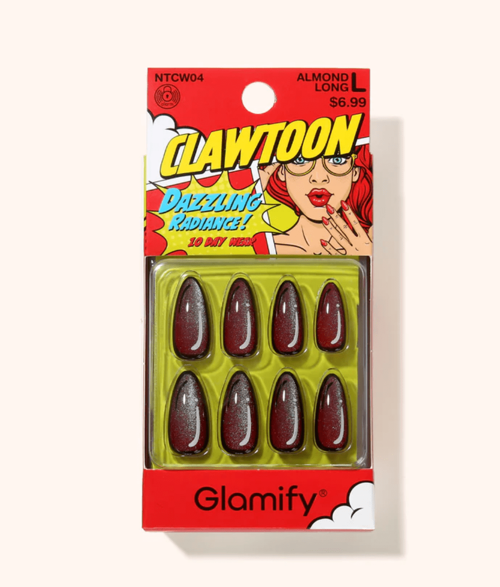 Poppy & Ivy Clawtoon Press On Nails – Almond Long - Beauty Exchange Beauty Supply