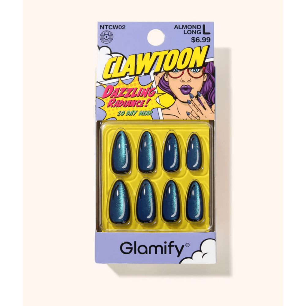 Poppy & Ivy Clawtoon Press On Nails – Almond Long - Beauty Exchange Beauty Supply