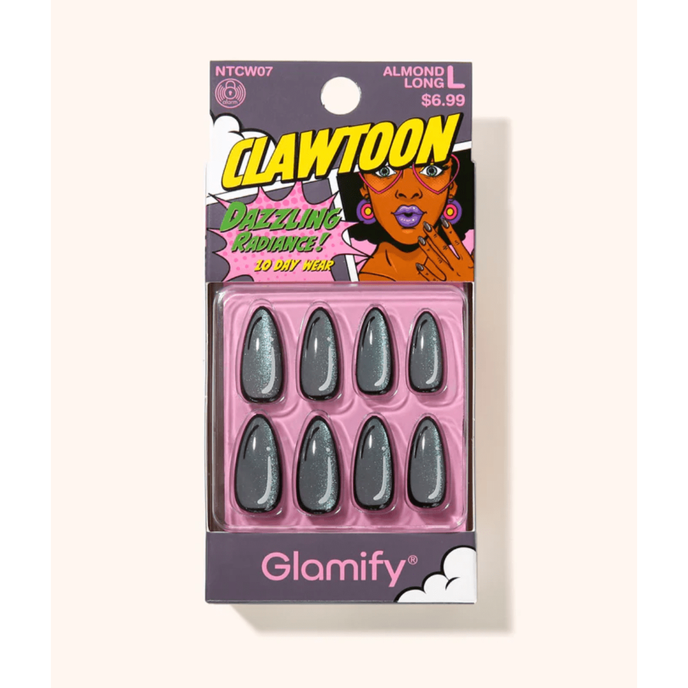 Poppy & Ivy Clawtoon Press On Nails – Almond Long - Beauty Exchange Beauty Supply