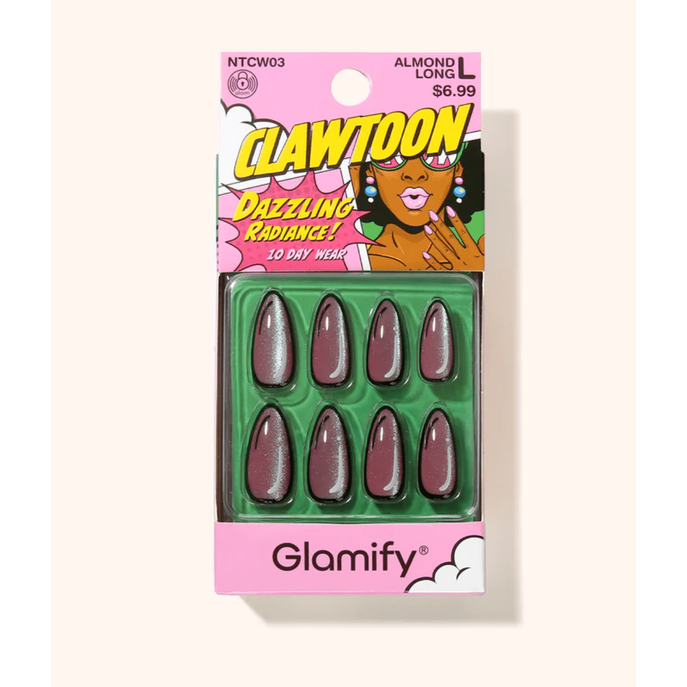 Poppy & Ivy Clawtoon Press On Nails – Almond Long - Beauty Exchange Beauty Supply