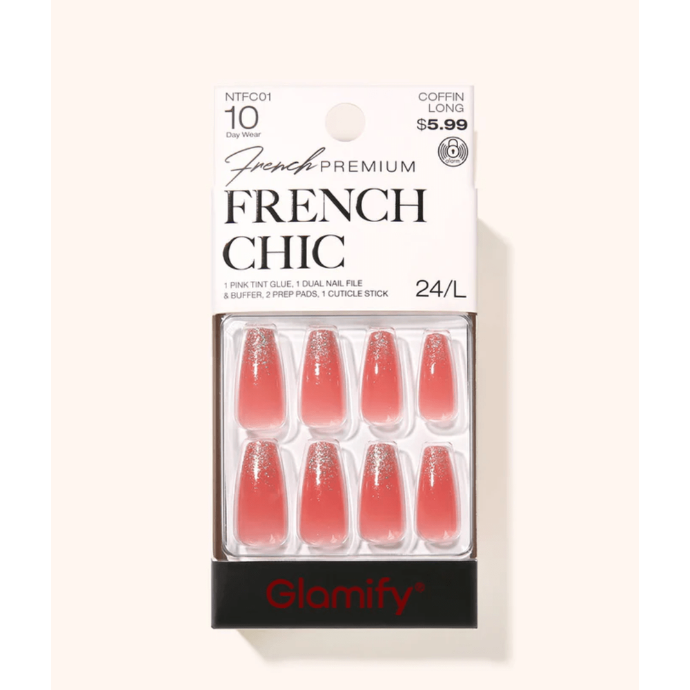 Poppy & Ivy French Chic Press On Nails – Trendy Shapes - Beauty Exchange Beauty Supply