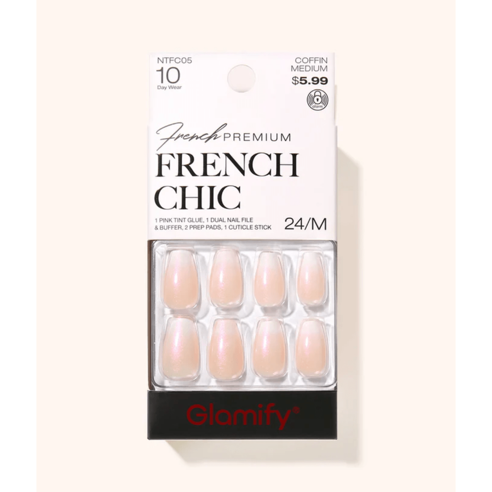 Poppy & Ivy French Chic Press On Nails – Trendy Shapes - Beauty Exchange Beauty Supply