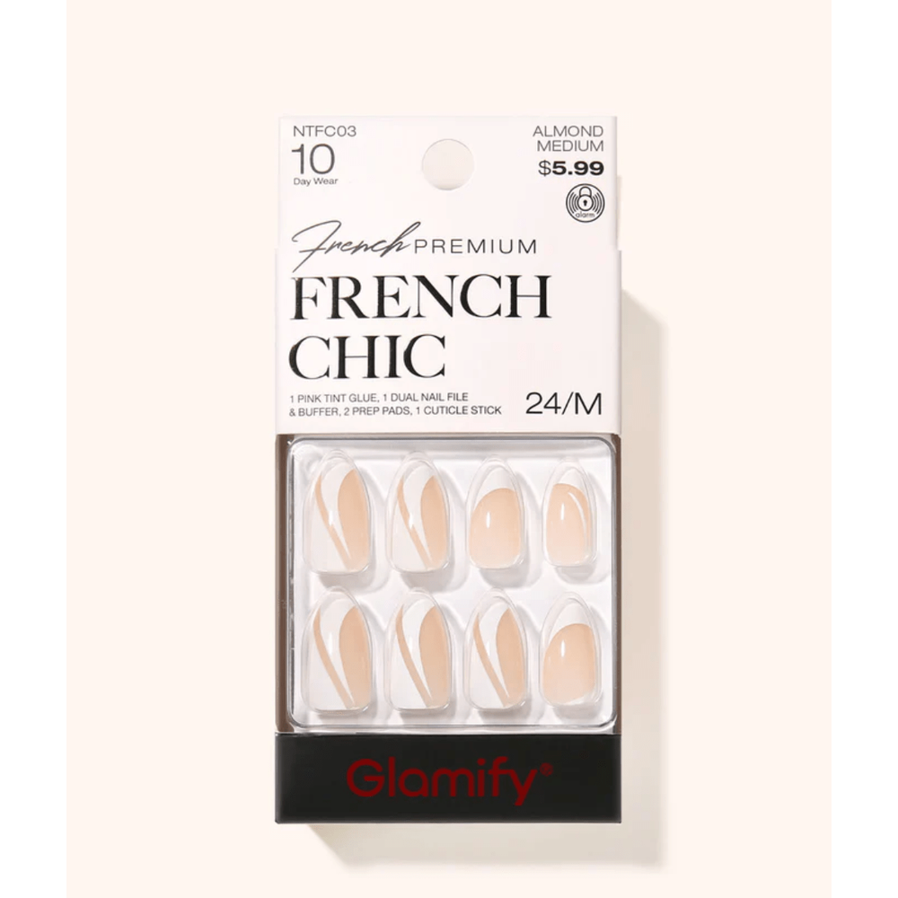 Poppy & Ivy French Chic Press On Nails – Trendy Shapes - Beauty Exchange Beauty Supply