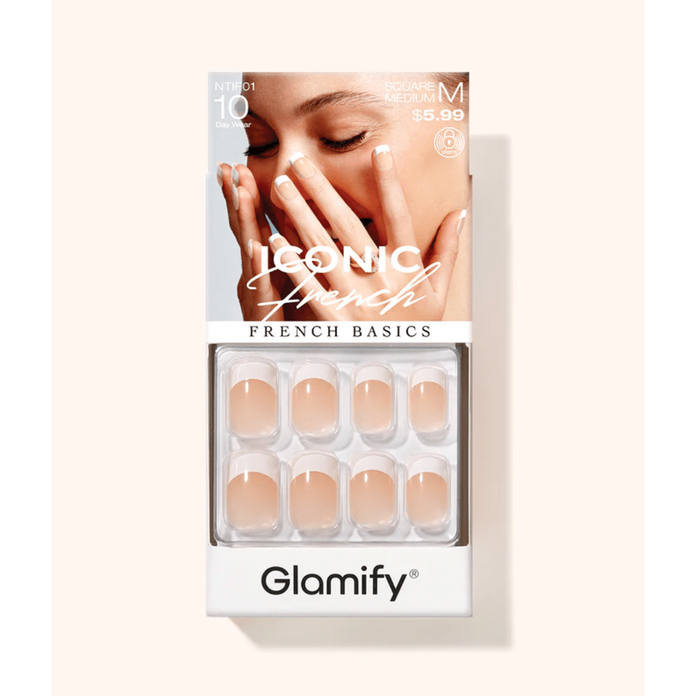 Poppy & Ivy Glamify Iconic French Press On Nails – Luxe Shapes - Beauty Exchange Beauty Supply
