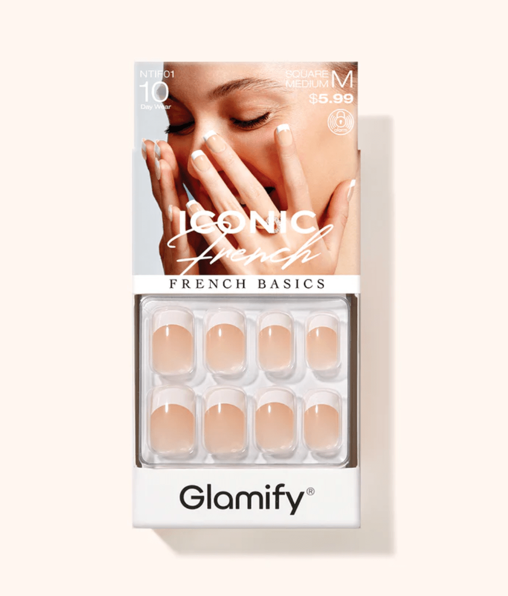 Poppy & Ivy Glamify Iconic French Press On Nails – Luxe Shapes - Beauty Exchange Beauty Supply