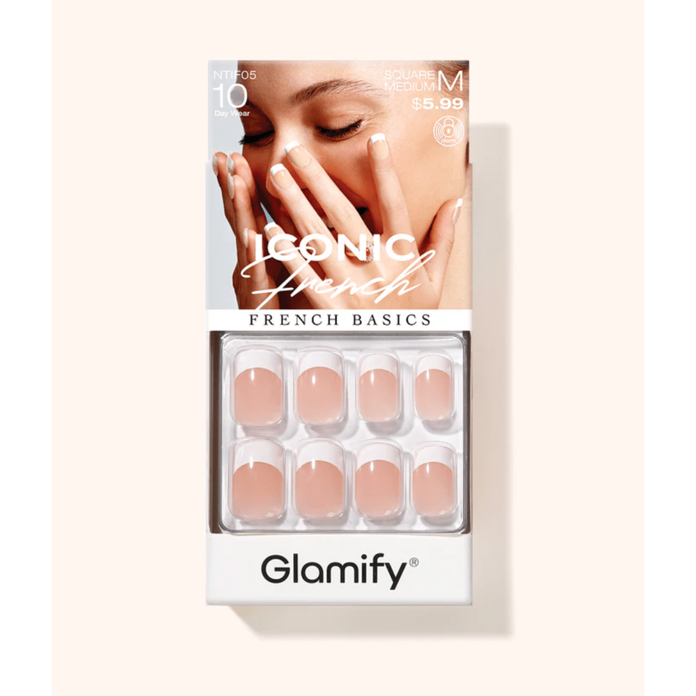 Poppy & Ivy Glamify Iconic French Press On Nails – Luxe Shapes - Beauty Exchange Beauty Supply