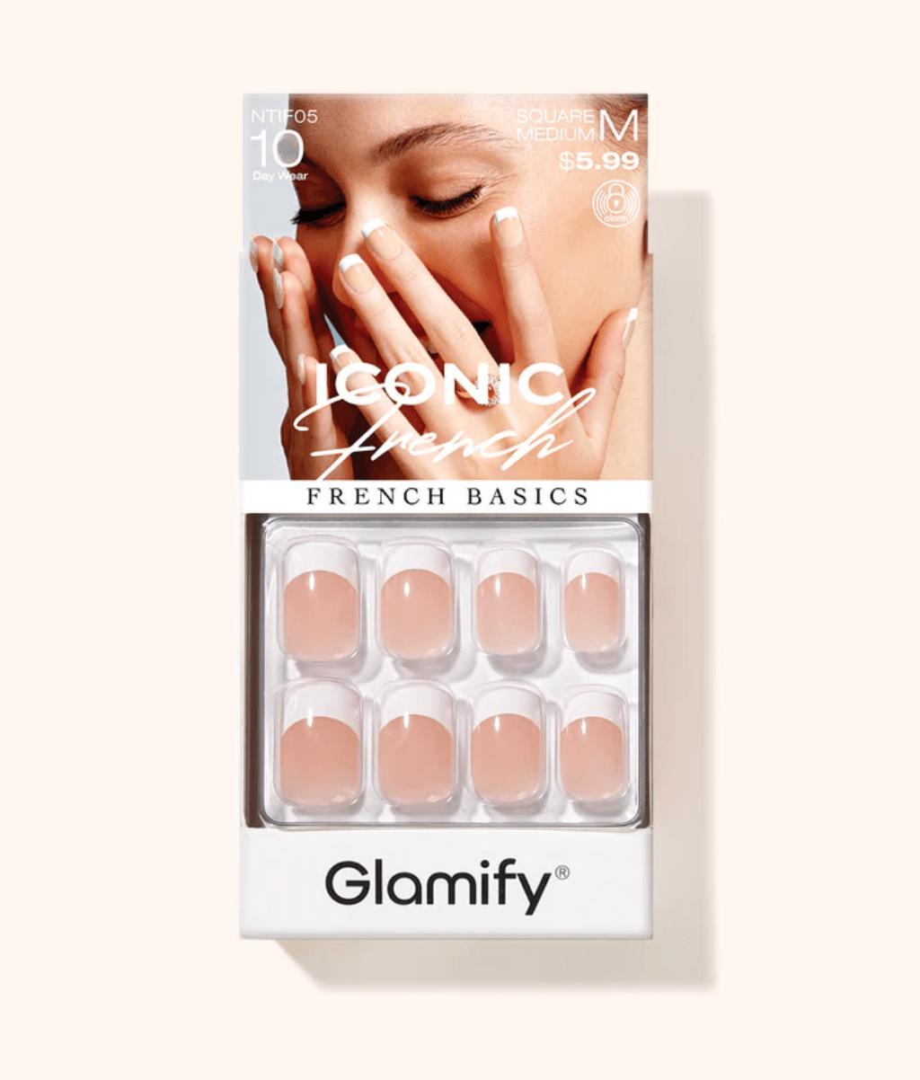 Poppy & Ivy Glamify Iconic French Press On Nails – Luxe Shapes - Beauty Exchange Beauty Supply