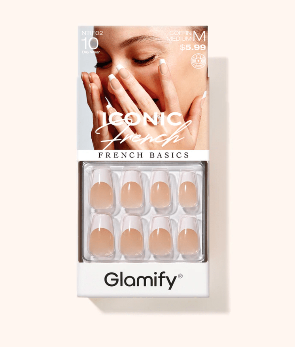Poppy & Ivy Glamify Iconic French Press On Nails – Luxe Shapes - Beauty Exchange Beauty Supply