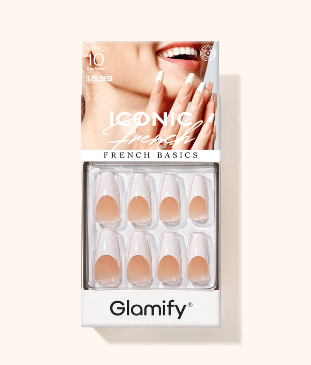 Poppy & Ivy Glamify Iconic French Press On Nails – Luxe Shapes - Beauty Exchange Beauty Supply