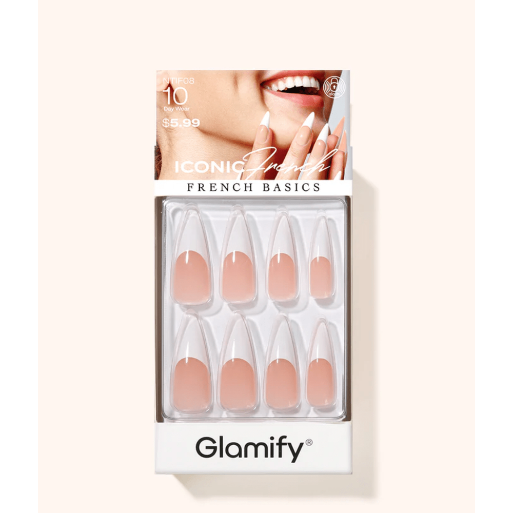 Poppy & Ivy Glamify Iconic French Press On Nails – Luxe Shapes - Beauty Exchange Beauty Supply
