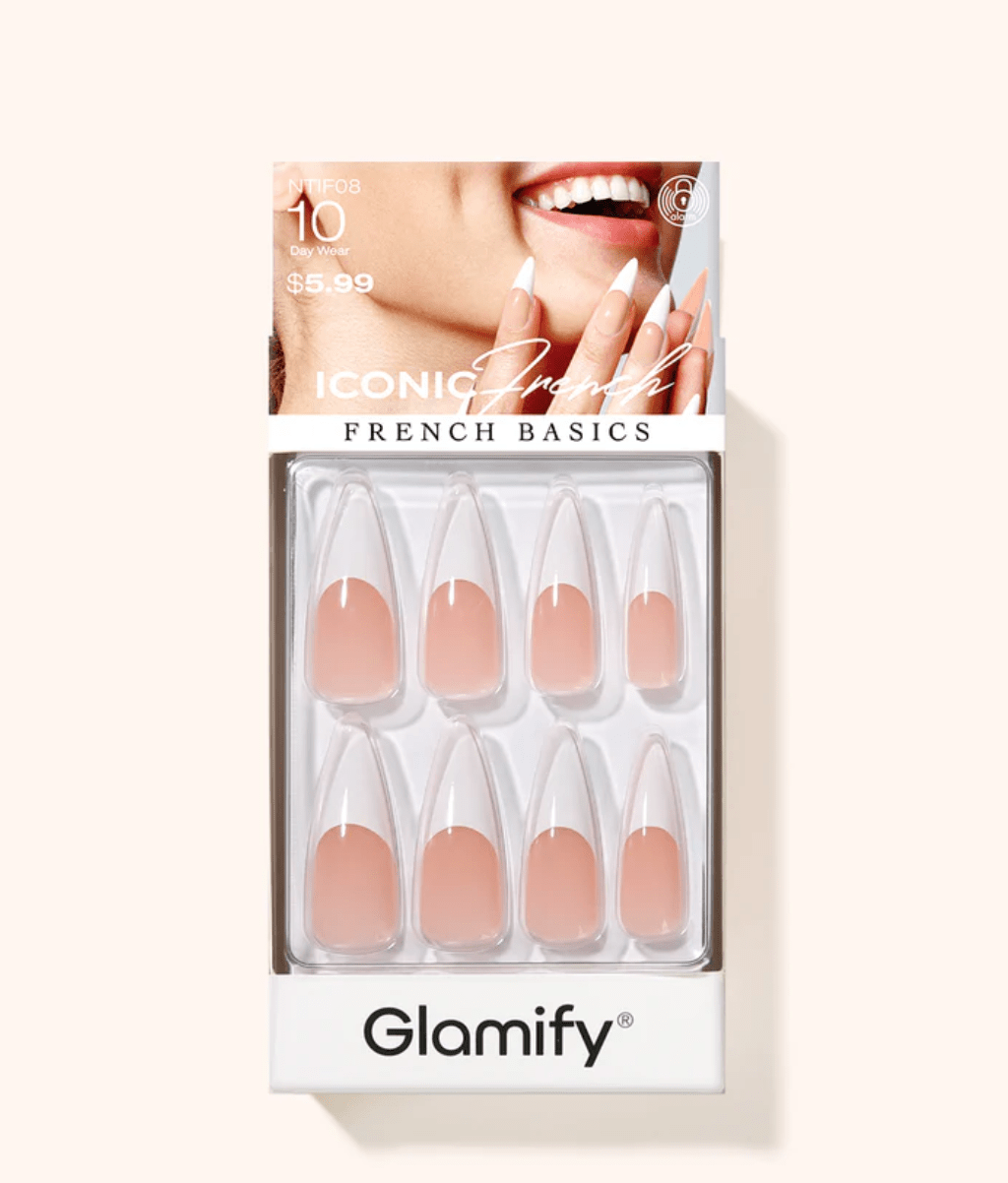 Poppy & Ivy Glamify Iconic French Press On Nails – Luxe Shapes - Beauty Exchange Beauty Supply