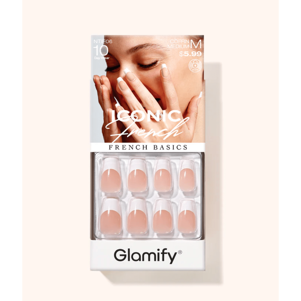Poppy & Ivy Glamify Iconic French Press On Nails – Luxe Shapes - Beauty Exchange Beauty Supply