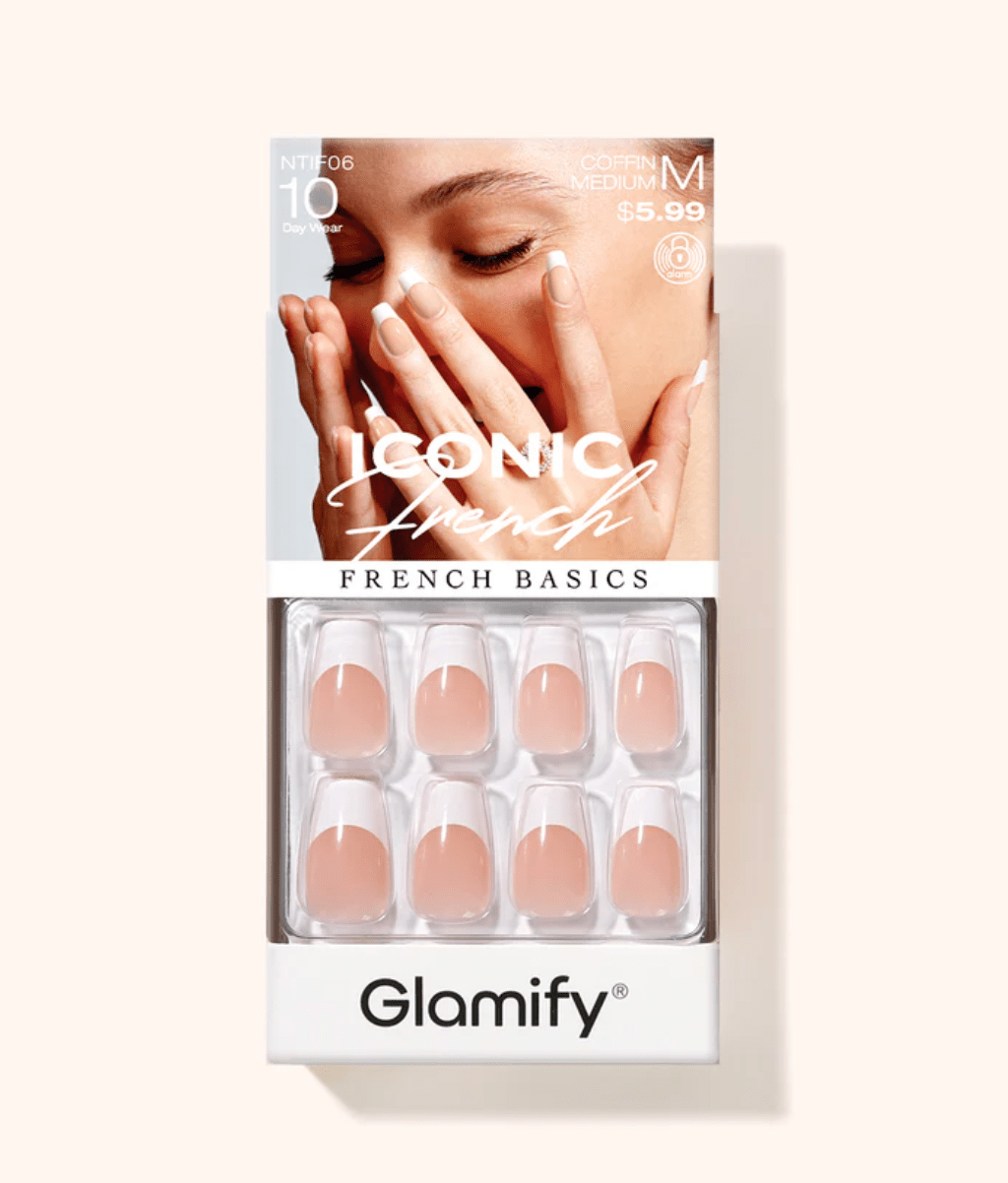 Poppy & Ivy Glamify Iconic French Press On Nails – Luxe Shapes - Beauty Exchange Beauty Supply