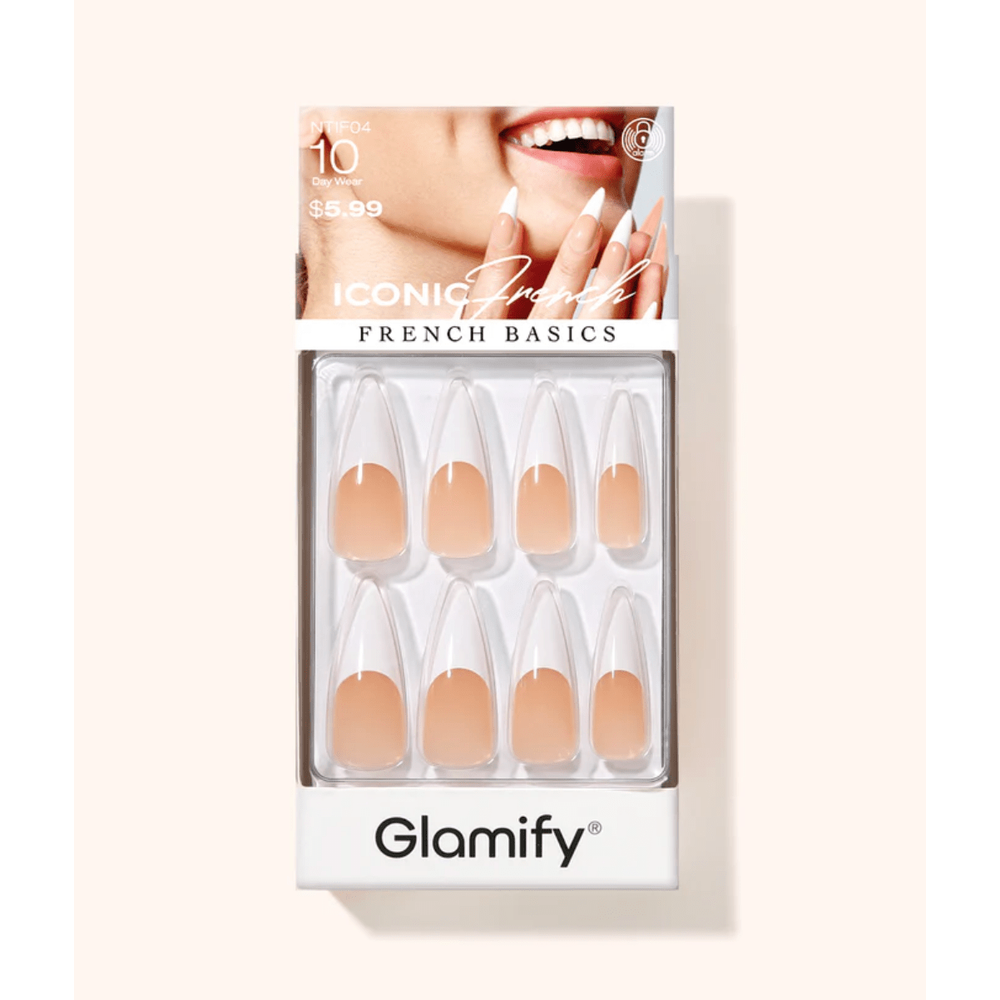 Poppy & Ivy Glamify Iconic French Press On Nails – Luxe Shapes - Beauty Exchange Beauty Supply
