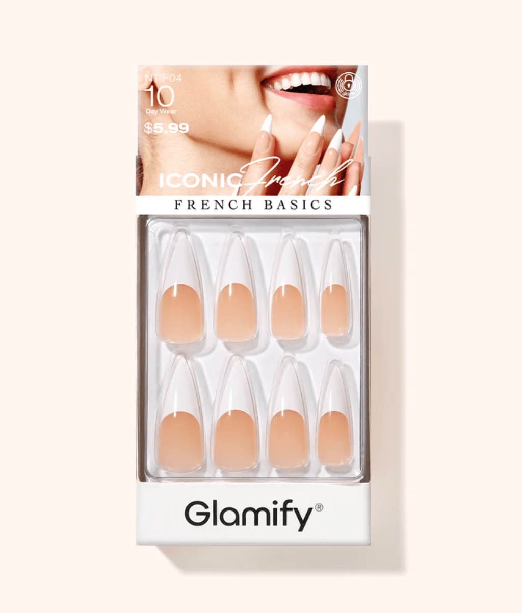 Poppy & Ivy Glamify Iconic French Press On Nails – Luxe Shapes - Beauty Exchange Beauty Supply