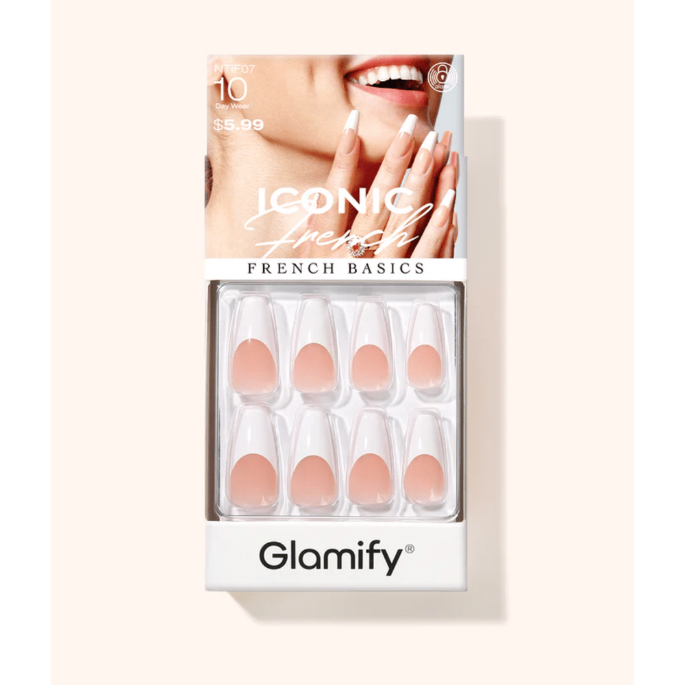 Poppy & Ivy Glamify Iconic French Press On Nails – Luxe Shapes - Beauty Exchange Beauty Supply