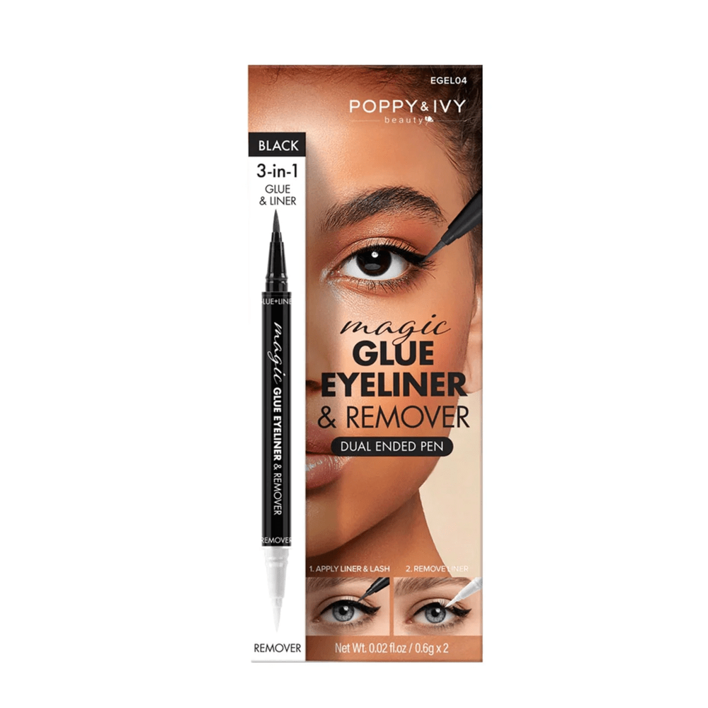 Poppy & Ivy Magic Glue Eyeliner with Remover - 1g - Beauty Exchange Beauty Supply