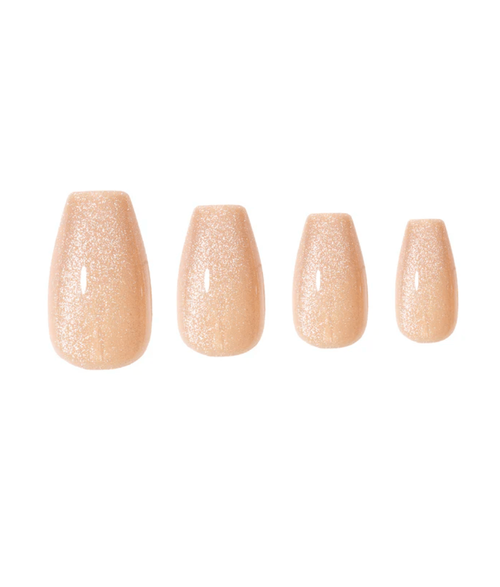 Poppy & Ivy Naked Press On Nails – Natural Nude - Beauty Exchange Beauty Supply