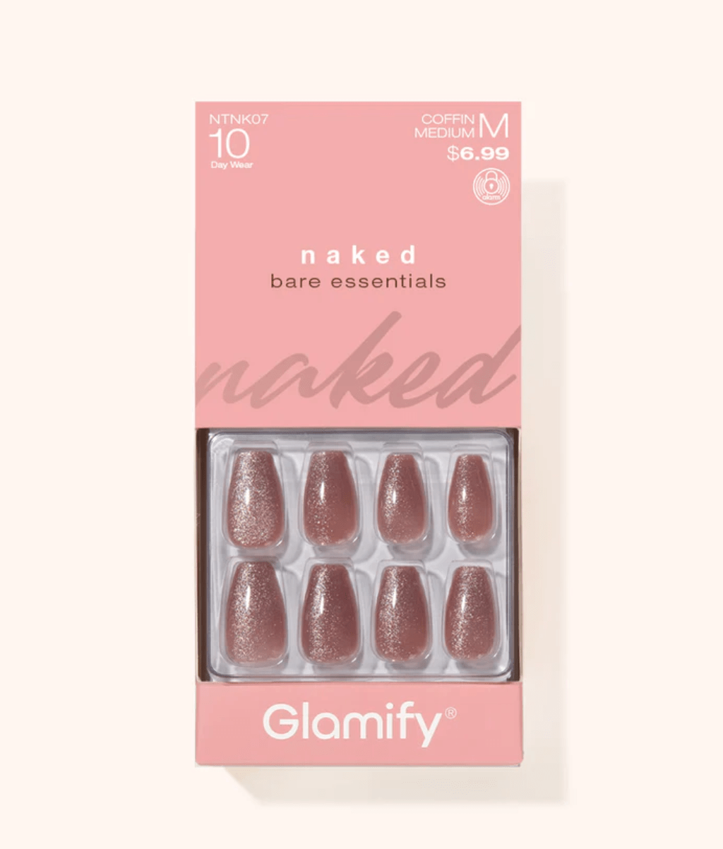 Poppy & Ivy Naked Press On Nails – Natural Nude - Beauty Exchange Beauty Supply