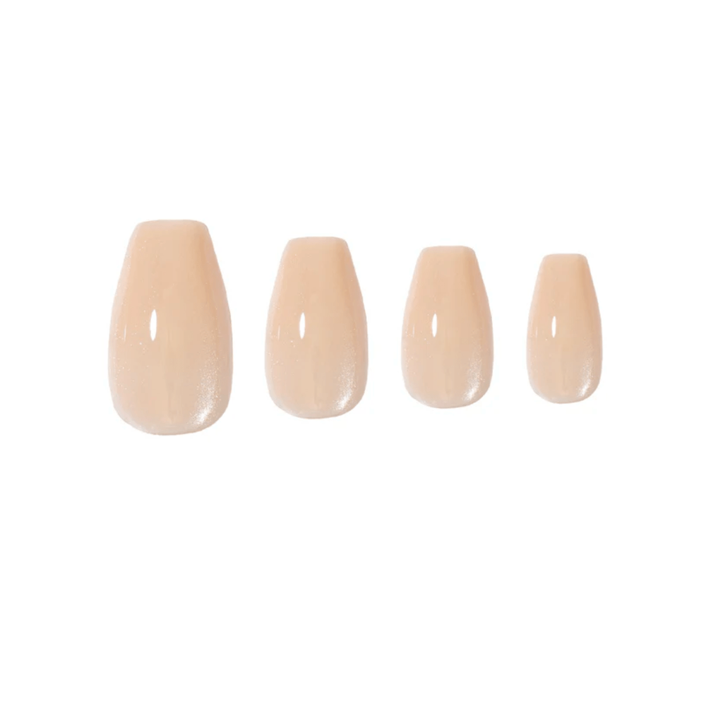Poppy & Ivy Naked Press On Nails – Natural Nude - Beauty Exchange Beauty Supply