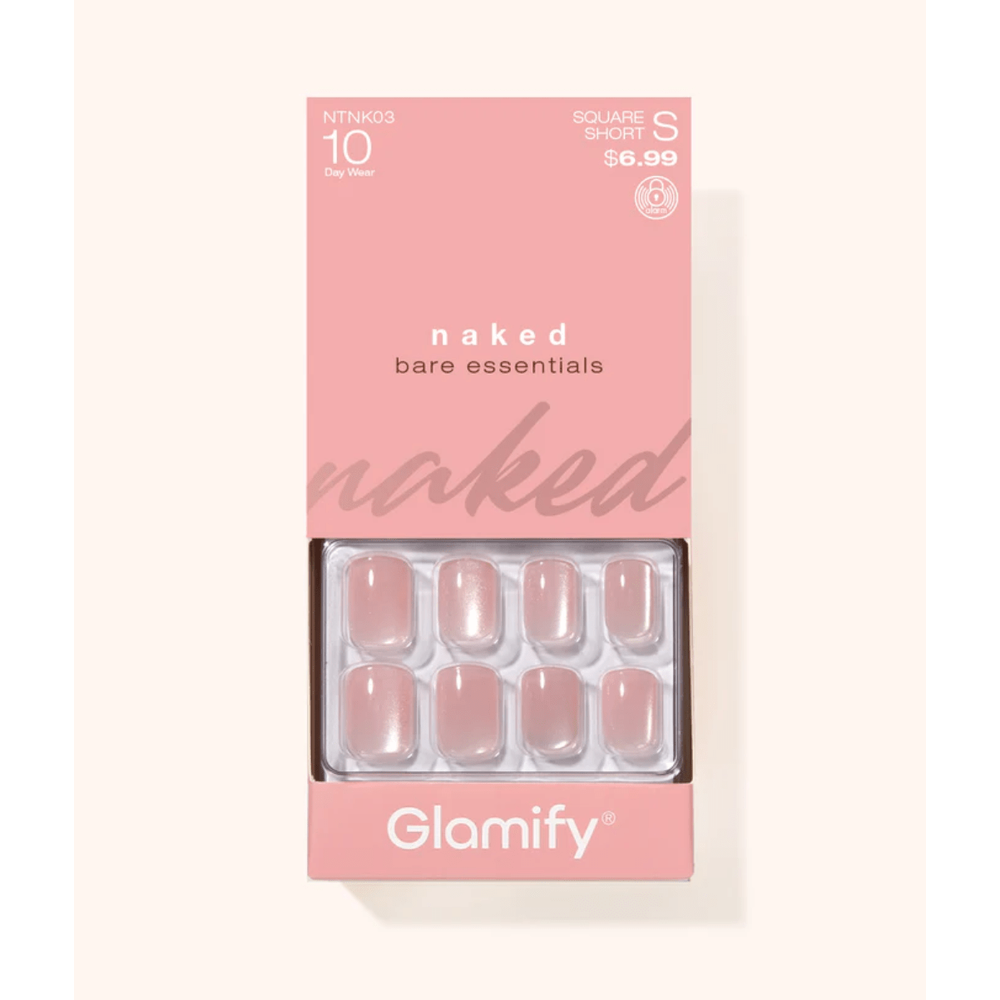 Poppy & Ivy Naked Press On Nails – Natural Nude - Beauty Exchange Beauty Supply