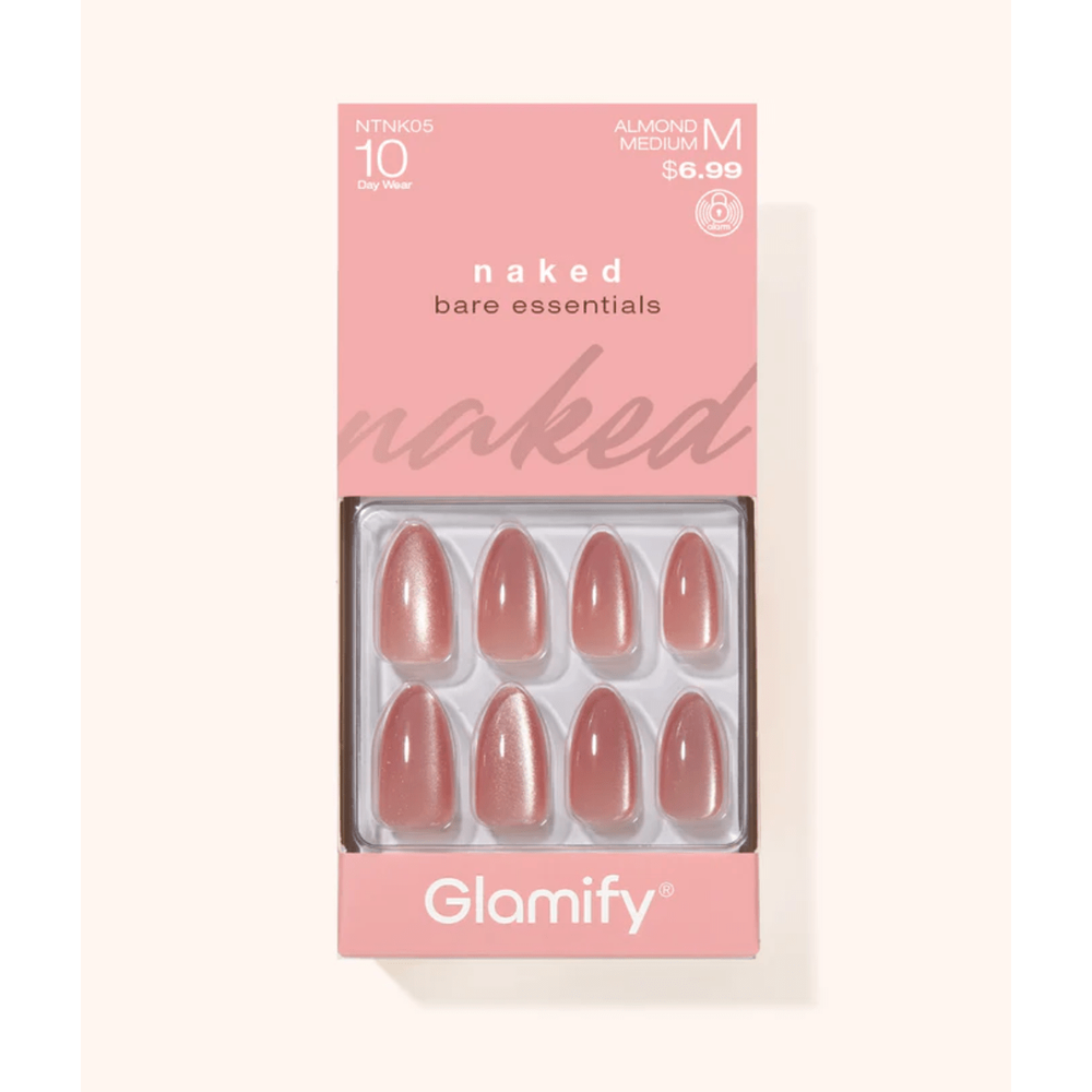 Poppy & Ivy Naked Press On Nails – Natural Nude - Beauty Exchange Beauty Supply