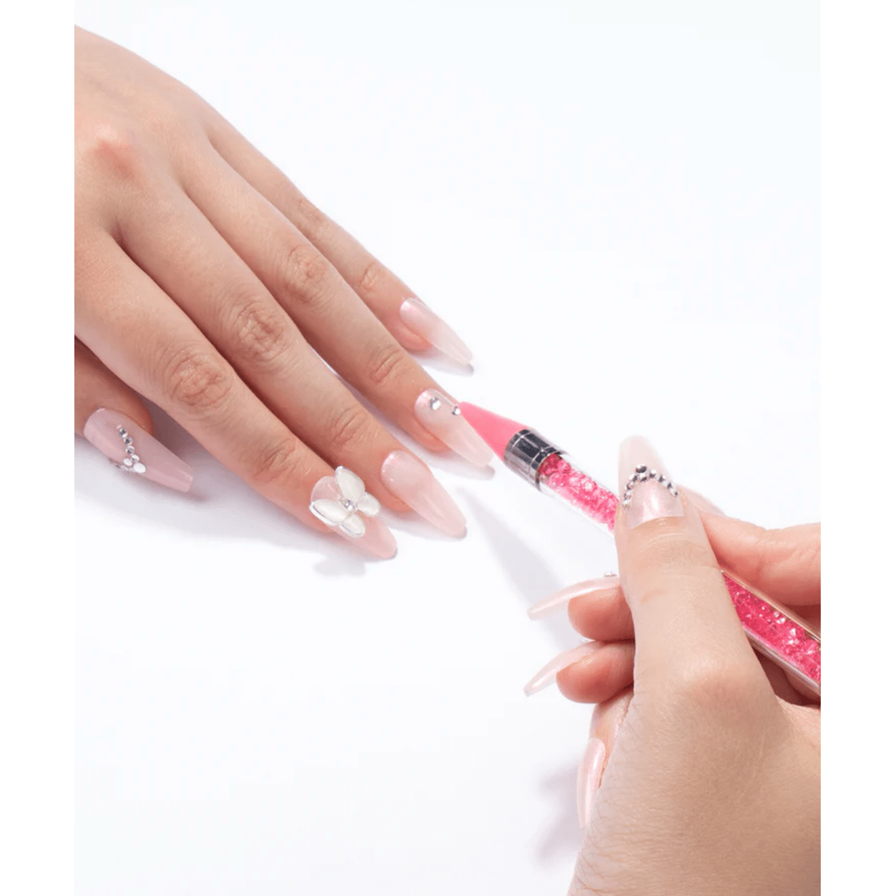 Poppy & Ivy Rhinestone Picker Nail Dotting Pen – Dual - Ended - Beauty Exchange Beauty Supply