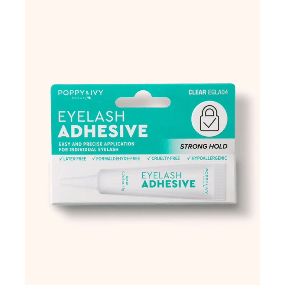 Poppy & Ivy Tube Lash Adhesive Black & Clear - 7g - Beauty Exchange Beauty Supply