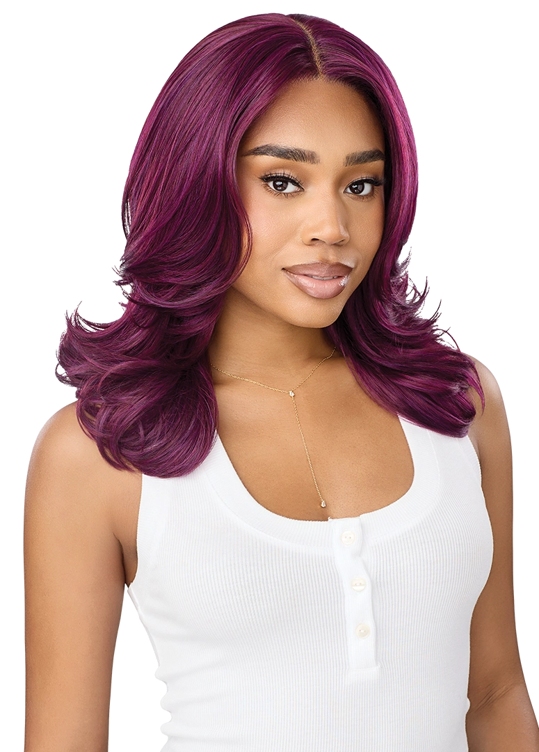 Outre Lace Frontal HD Sythetic Lace Front Wig - Adaire