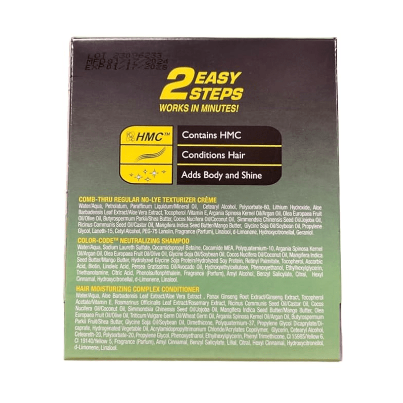 Pro - Line Comb - Thru Texturizer Kit – Regular Strength - Beauty Exchange Beauty Supply