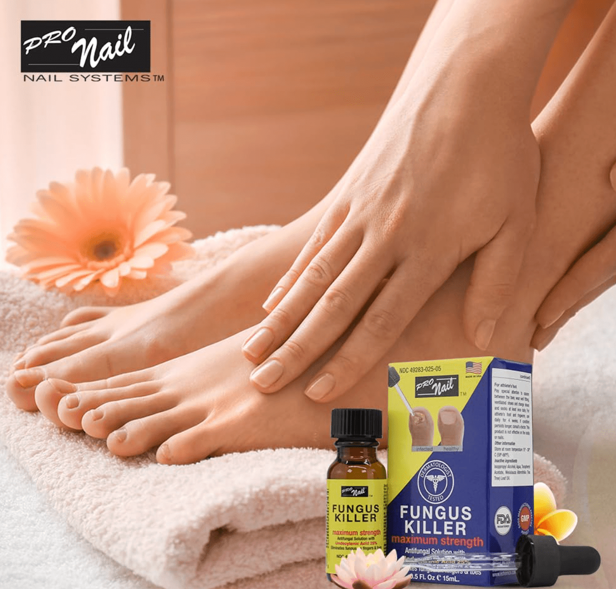 Pro Nail Fungus Killer Antifungal Treatment - 0.5oz - Beauty Exchange Beauty Supply