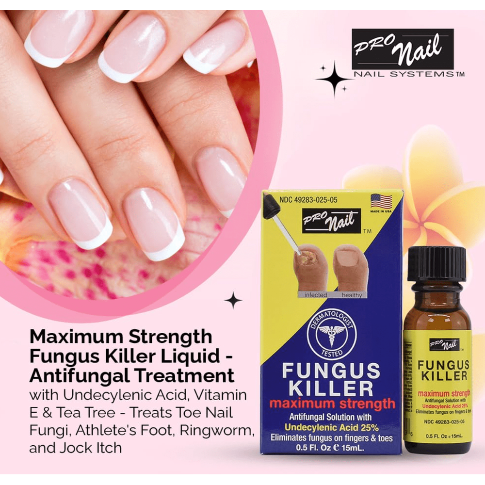 Pro Nail Fungus Killer Antifungal Treatment - 0.5oz - Beauty Exchange Beauty Supply