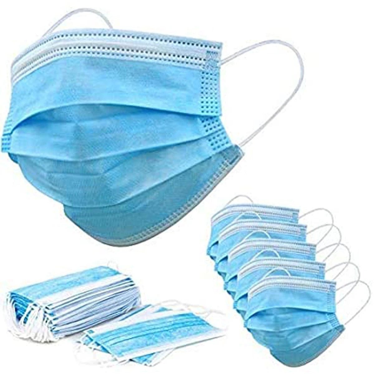 PureTek 3 - Ply Protective Face Mask – 50pcs Box - Beauty Exchange Beauty Supply