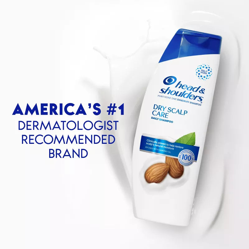 Head & Shoulders Dry Scalp Care Shampoo with Almond Oil - 12.5 fl oz